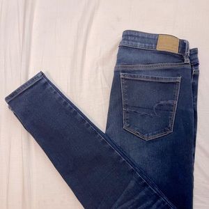 American eagle jeans dark blue